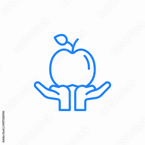 food support icon sign vector