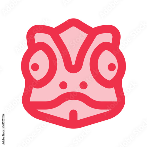 chameleon line fill icon