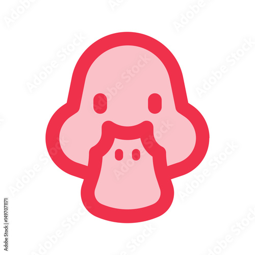 duck line fill icon