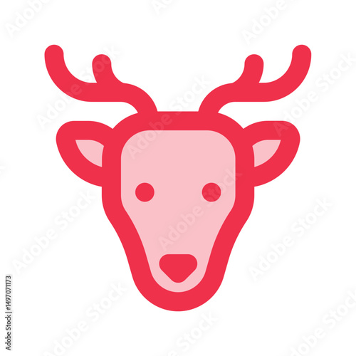 deer line fill icon