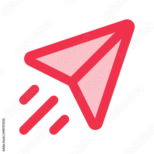 send line fill icon