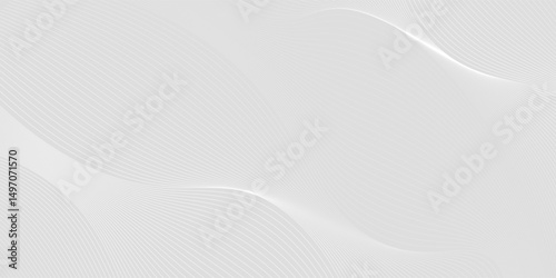 Premium background design with luxury white line pattern (texture). Abstract horizontal vector template for business banner, formal backdrop, prestigious voucher, luxe invite