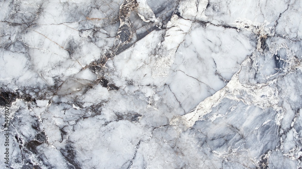 Fototapeta premium Elegant grey and white marble texture background