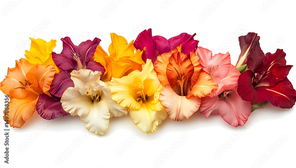 Obraz premium Flowers of different colors