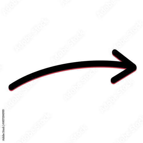 Arrow line and dots 