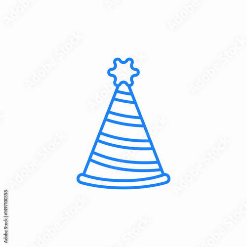 party cone icon sign vector