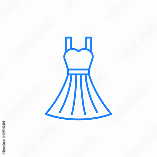 party dress icon sign vector