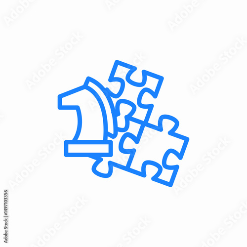 tactical solution icon sign vector