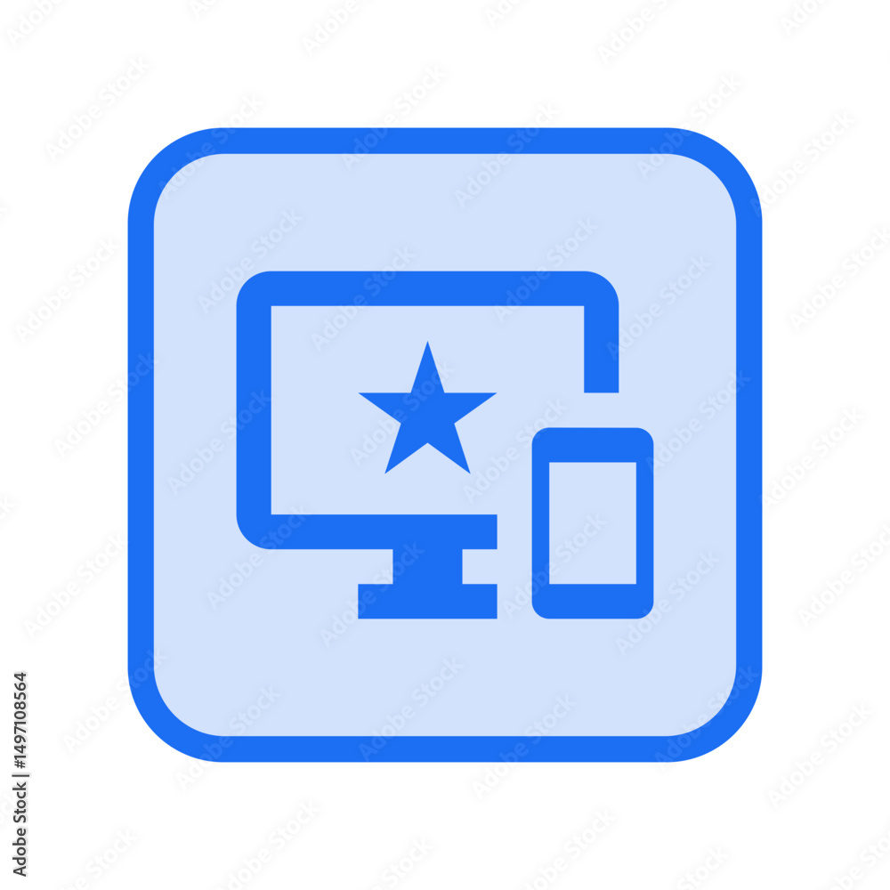 Obraz premium Important Devices Outlined