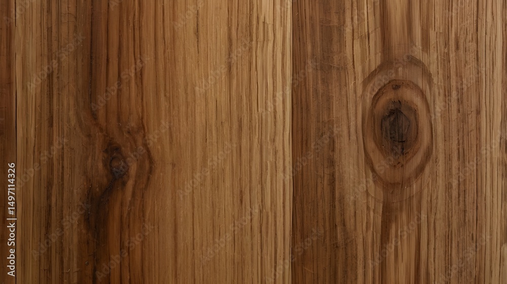 Obraz premium Background abstract featuring natural wood grain in warm brown tones with consistent vertical plank pattern for modern rustic projects