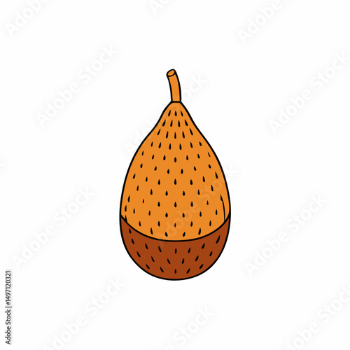pear isolated on white background