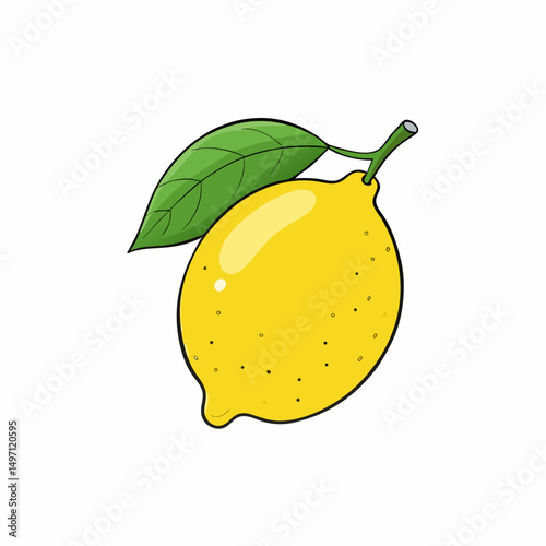 pear with leaf