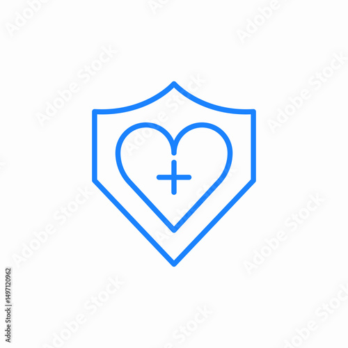 healthcare support icon sign vector