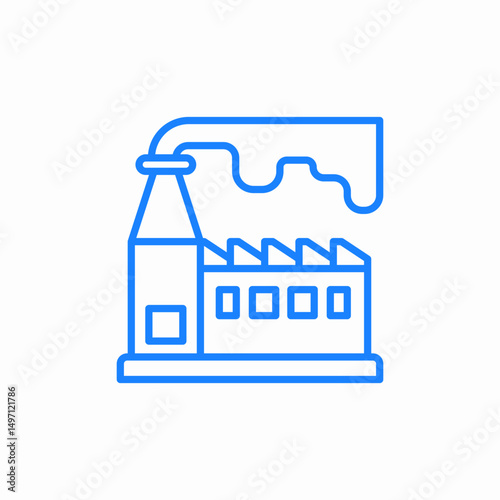 industry emissions icon sign vector