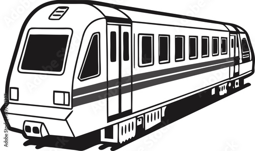 passenger train on the station