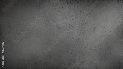 Dark grey grunge metal wall texture with rough aged surface.