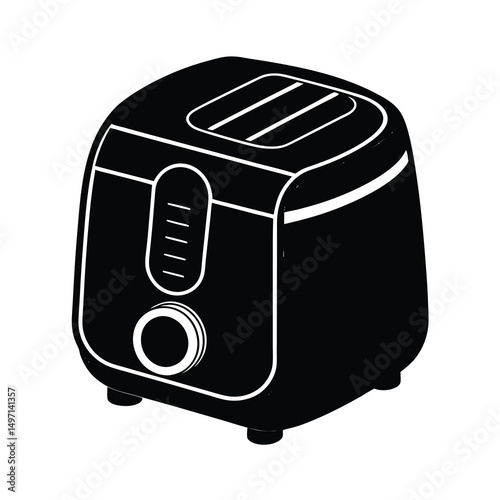 toaster and bread