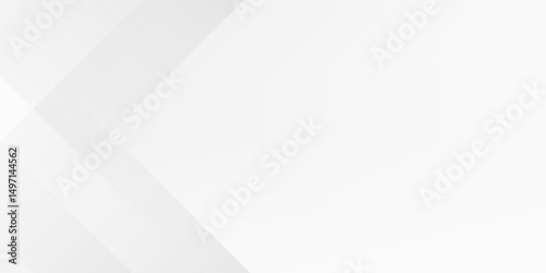 Gray and white diagonal line architecture geometry tech abstract subtle background vector illustration.