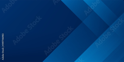 modern blue abstract background with elegant bright diagonal lines