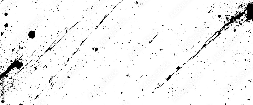 Vector abstract style black paintbrush design banner templates	
