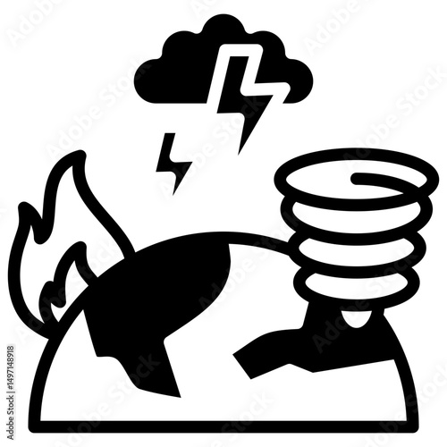 Natural Disaster Icon
