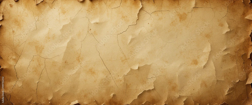 Fototapeta premium Aged Parchment Texture Antique Paper Background for Design Projects
