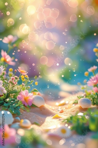 50 Summer Background Bundle 