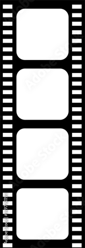 Grunge film strips icon