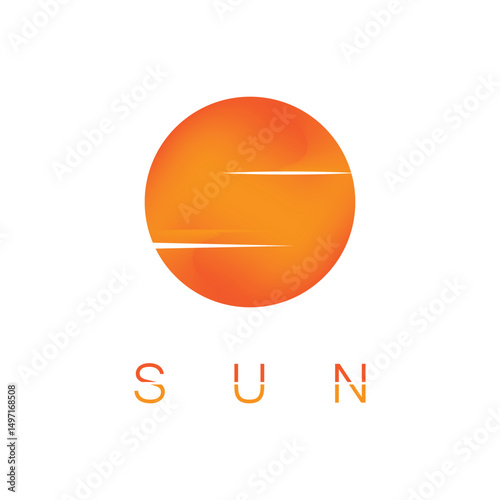 Sun Vector illustration Icon