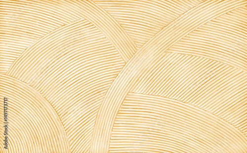 Rattan background natural plant curved to make a decorative wall texture background