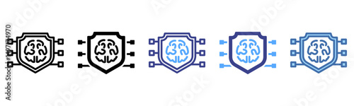 Threat Intelligence icon sheet multi style collection
