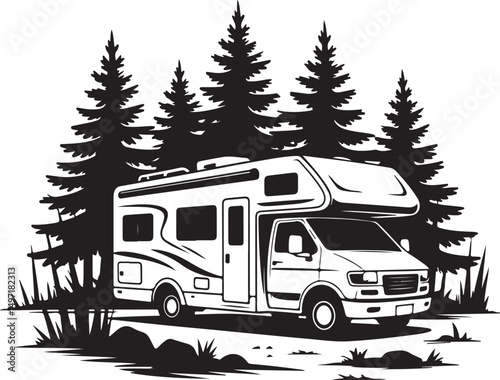 Camping Under the Stars Silhouette

Outdoor Adventure Camp Scene

Wilderness Camping Night Vector

Tent in the Forest Illustration

Bonfire and Tent Silhouette Design