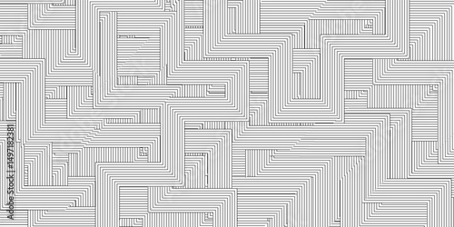 abstract black white stripe line. geometric triangle texture background. hexagon pattern. retro styled concept.