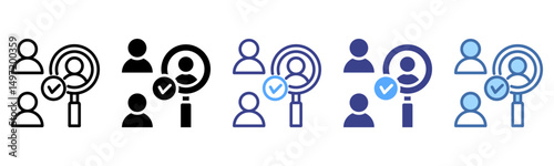 Sampling icon sheet multi style collection