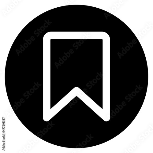 Bookmark Glyph Icon
