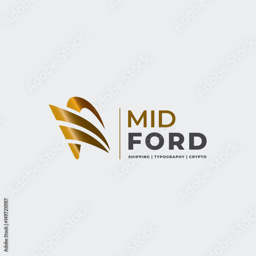 Travel and Tourism Aviation Resort F Logo