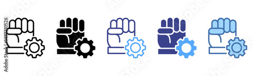 Revolution icon sheet multi style collection