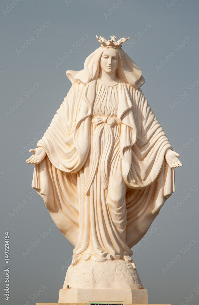 Obraz premium statue of virgin mary