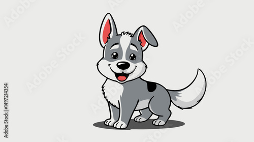 Playful Cartoon Puppies – Cute & Expressive Dog Characters