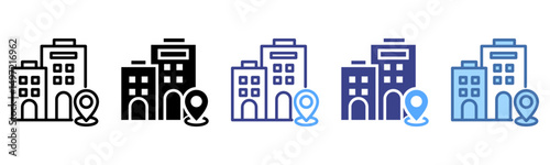 Center icon sheet multi style collection