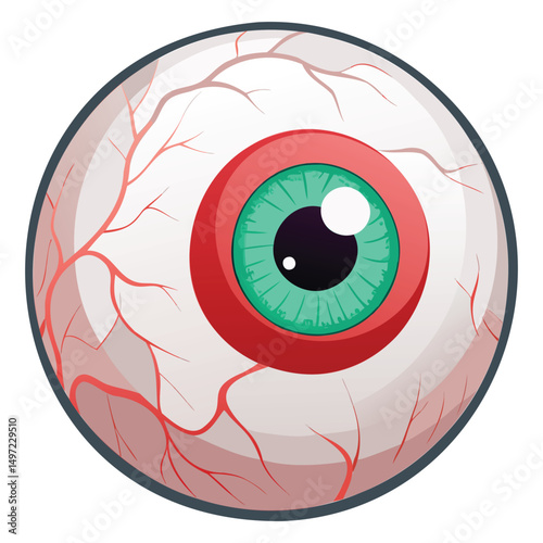 Realistic 3D Eye Graphics