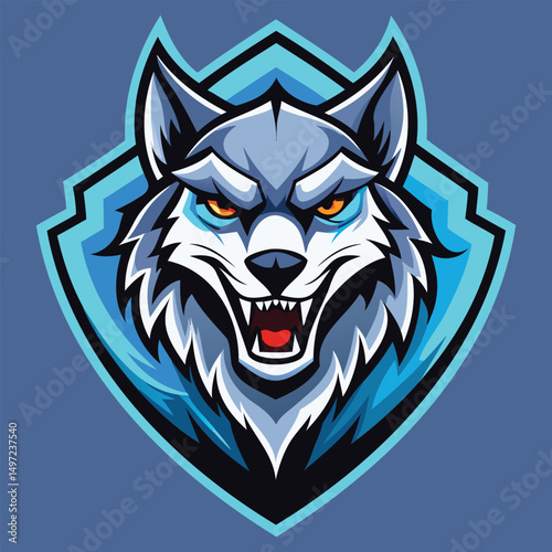 Digital Wolf Emblem