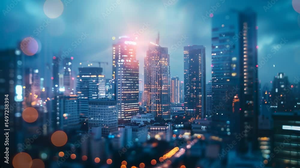 Video caption: A dynamic journey through vibrant cityscapes, showcasing bustling streets, architectural marvels, and the pulse of urban life captured in compelling visual storytelling.