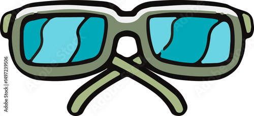 camping tool element vector illustration