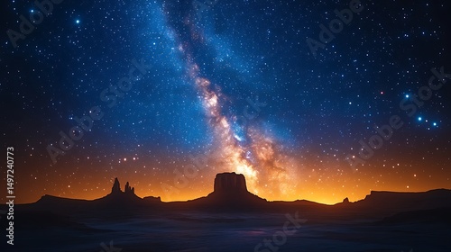 Brilliant cosmic skies rise images