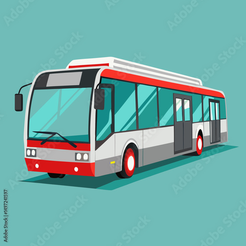 london bus vector illustration