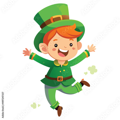 Charming Little Leprechaun Graphics