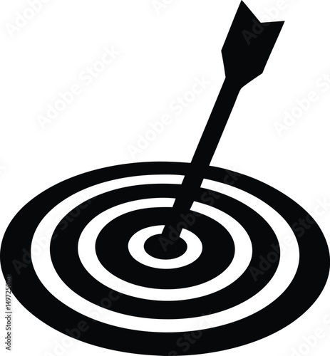 Target Acquisition Solid Icon