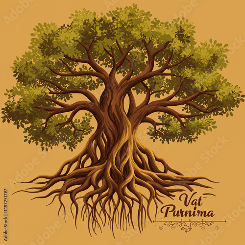 Vat Purnima Sacred Banyan T...