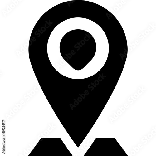 Location Pin Map Icon GPS Navigation
